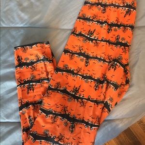 Halloween print leggings